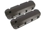 Mr. Gasket fabricated aluminum valve covers black finish 6832BG BBC Ford Chevy 2493