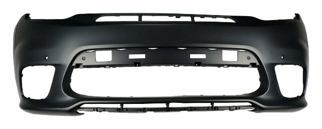 Jeep Fits 2017-2021 WK Grand Cherokee off-road bumper Cover; 68335438AC black