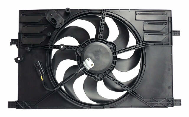 Jeep Plastic Black Cooling Fan Module - 68360299AA