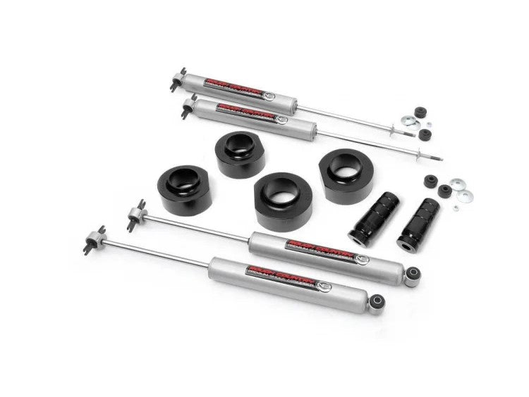 Fits Jeep Grand Cherokee ZJ 2WD/4WD (1993-1998) 1.5 Inch Lift Kit; 68530