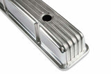 Mr. Gasket Cast Aluminum Finned Valve Covers - Polished - 6855G