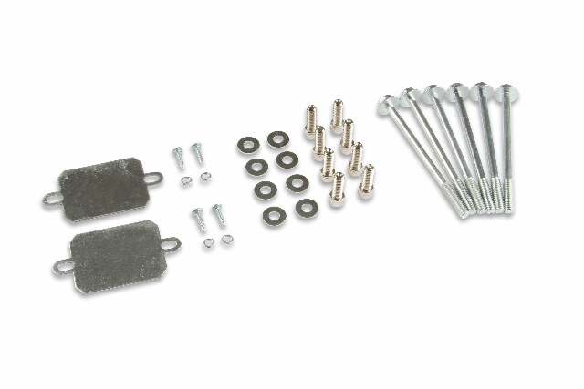 Mr. Gasket cast aluminum tall valve covers polished BBC Chevy 6858G
