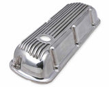 Mr. Gasket Cast Aluminum Valve Covers Pair - Polished - 6861G