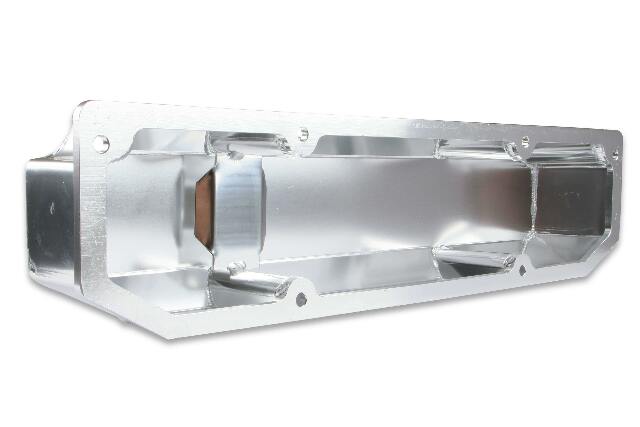Mr. Gasket Fabricated Aluminum Valve Covers - Silver Finish - 6862G