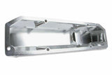 Mr. Gasket fabricated aluminum valve covers silver finish Ford black 6864G