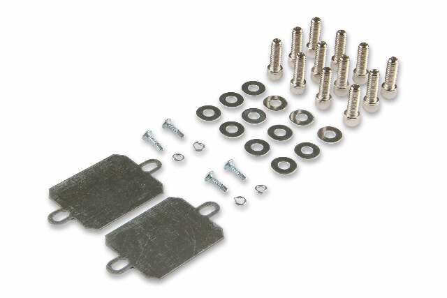 Mr. Gasket cast aluminum tall valve covers polished Ford 6873G