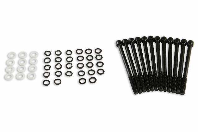Mr. Gasket Fabricated Aluminum Valve Covers - Black Finish - 6880BG