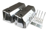 Mr. Gasket cast aluminum tall valve covers polished Ford 6890G
