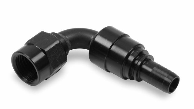 UltraPro Hose End - 689910ERL AN fitting black aluminum