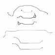 Complete Brake Line Kit for 69 Chevy Malibu w/Manual drum brakes stainless steel