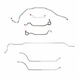 Complete Brake Line Kit for 69 Chevy Malibu w/Manual drum brakes stainless steel