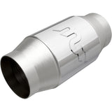 MagnaFlow universal catalytic converter stainless steel polished CARB compliant 69009