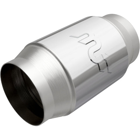 MagnaFlow universal catalytic converter stainless steel polished CARB compliant 69012