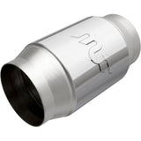 MagnaFlow universal catalytic converter stainless steel polished CARB compliant 69012