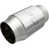 MagnaFlow universal catalytic converter stainless steel polished CARB compliant 69012