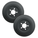 Mr. Gasket wheel dust shields fits most 16 inch wheels 16 inch diameter black aluminum 6906