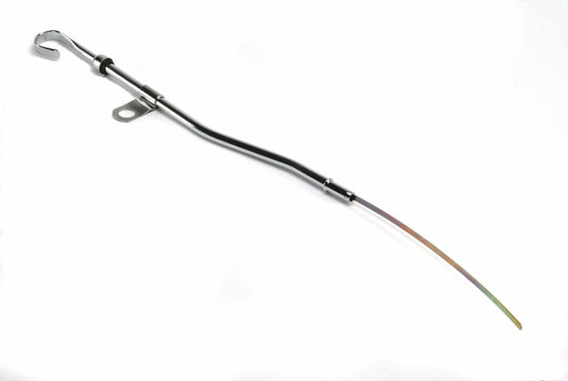 Mr. Gasket engine oil dipstick and tube chrome Ford steel 6921