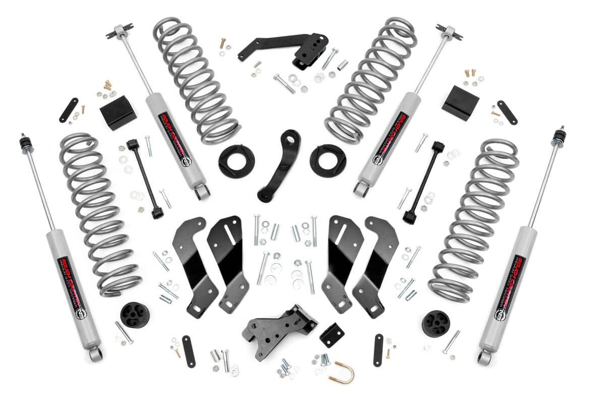Lift kit for 2007-2018 Jeep Wrangler JK by Rough Country