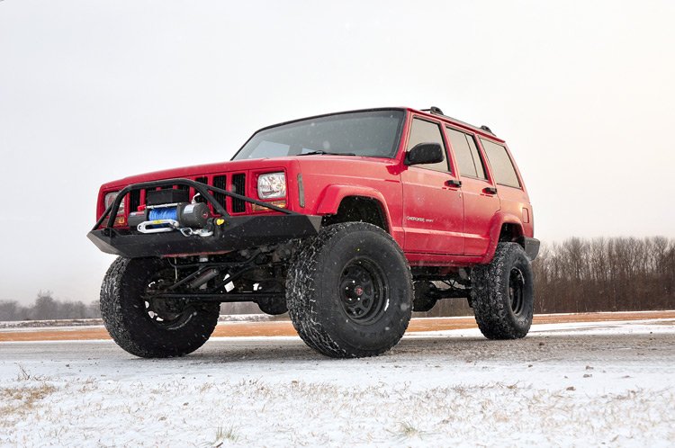 Lift kit for 1984-2001 Jeep Cherokee by Rough Country