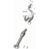 2007-2008 GMC Acadia Direct-Fit Front Pipe Kit 107-0060 stainless steel