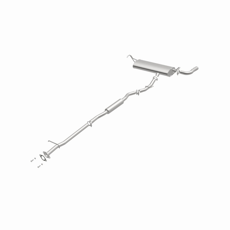 Fits 2008-2015 Nissan Direct-Fit Replacement Exhaust System 106-0243 aluminized steel