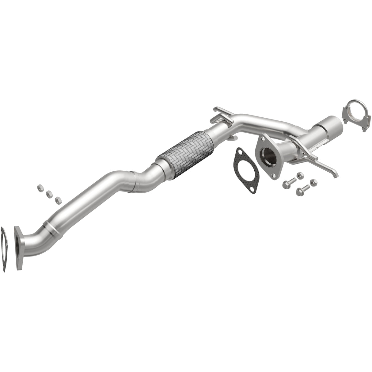 2014-2017 Jeep Cherokee Direct-Fit Front Pipe Kit 107-0276 stainless steel