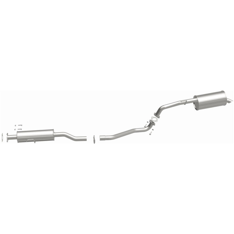 Fits 2011-2013 Kia Forte 2.0L Direct-Fit Replacement Exhaust System 106-0448 aluminized steel
