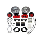 1964-1972 Chevrolet Chevelle Front Disc Brake Conversion Kit Black Baer Brakes 4301605B