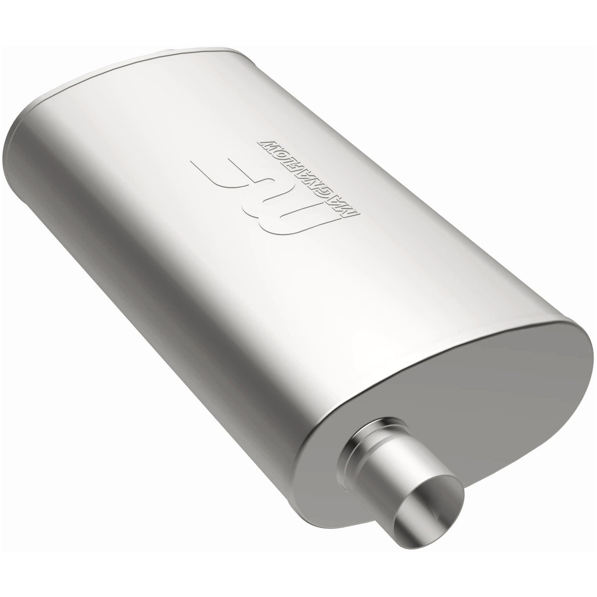 Exhaust Muffler for 5 X 8in. Oval Straight-Through Performance Exhaust Muffler MagnaFlow 14260