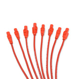 Spark Plug Wire Set Universal 8mm Silicone 180? 0 ohm/ft Prowire Solid Red 70254