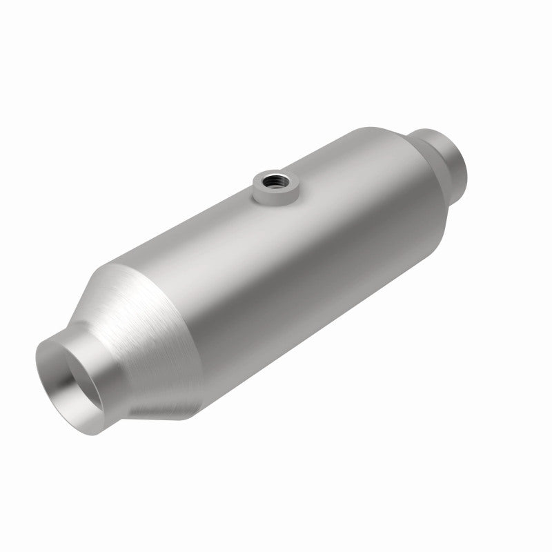 MagnaFlow universal catalytic converter 2.5 inch inlet/outlet stainless steel CARB compliant 5451356