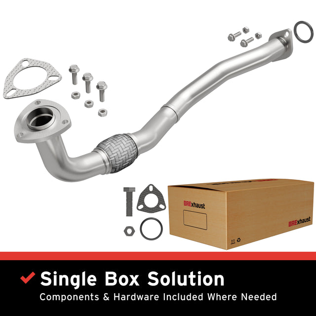 1996-1997 Toyota RAV4 Direct-Fit Front Pipe Kit 107-0112 stainless steel
