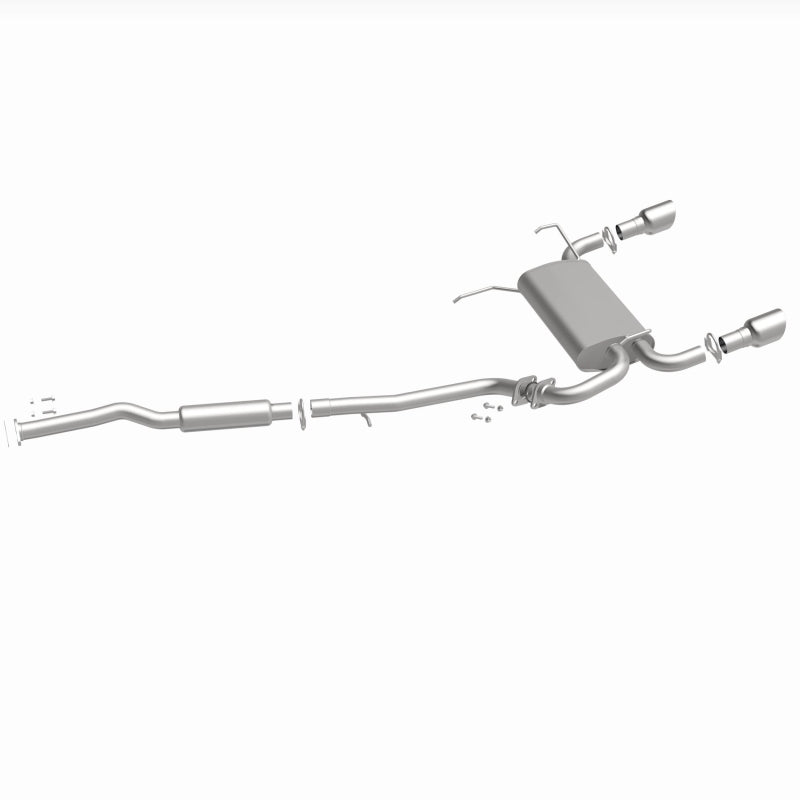 Fits 2003-2008 INFINITI Direct-Fit Replacement Exhaust System 106-0284 aluminized steel