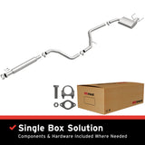 Fits 2013-2016 Chevy Direct-Fit Replacement Exhaust System steel