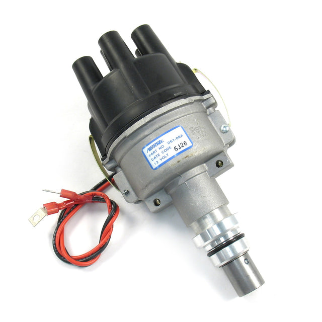 PerTronix distributor cap Delco 6 cylinder black D61