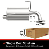 2009-2013 Subaru Forester Direct-Fit Muffler Kit 108-0085 aluminized steel