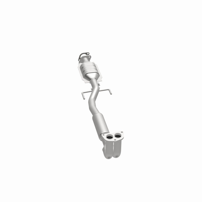 MagnaFlow direct-fit catalytic converter fits 2004 Mitsubishi Lancer 2.4L and 2004 Mitsubishi Lancer 2.4L L 2.4L stainless steel CARB compliant OBDII 52122