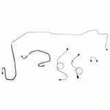 Front Brake Line Kit for 1970-1971 70-71 Dodge Challenger disc brakes stainless steel