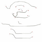 Complete Brake Line Kit for 70 Chevy Malibu w/ Manual disc brakes stainless steel