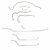 Complete Brake Line Kit for 70 Chevy Malibu w/ Power disc brakes stainless steel