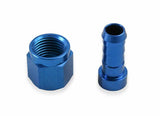 Auto-Crimp Hose End - Straight - Size -8 - Blue - 700108ERL AN fitting