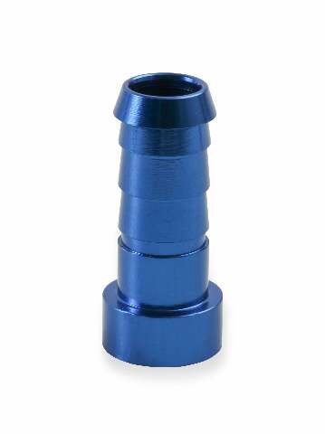 Auto-Crimp Hose End - Straight - Size -10 - Blue - 700110ERL AN fitting