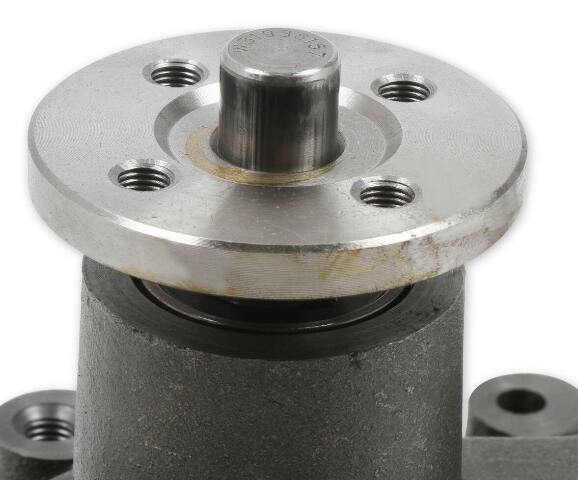 Mr. Gasket water pump 70130NG Ford chrome black aluminum 2493