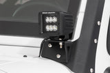 2 Inch Black Series LED Light Pods; Pair; Flood 70133BL