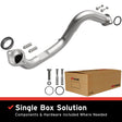 2005-2010 Scion tC Direct-Fit Front Pipe Kit 107-0162 stainless steel