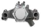 Mr. Gasket water pump 7016NG Chevy chrome black aluminum 2493