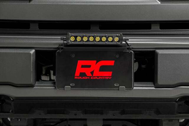 LED Light Kit; License Plate Mount; 8" Single Row Black Series 70183