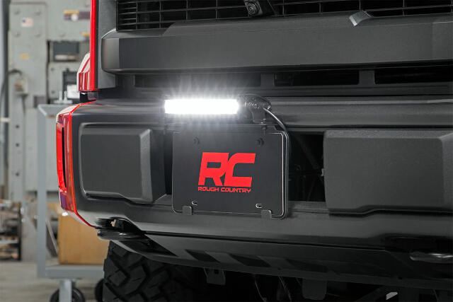 LED Light Kit; License Plate Mount; 8" Single Row Black Series 70183