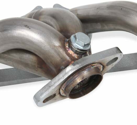 Hooker Fits 2006 Jeep Wrangler; BlackHeart Shorty Headers - 70305402-RHKR black shorty