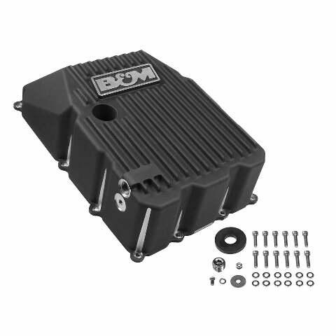 Hi-Tek Deep Trans Pan for Toyota AB60 Transmission aluminum black anodized